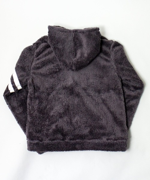 ADPOSION（アドポーション）の「【上下2点 セットアップ】シャギーボアパーカー / ロングパンツ（パーカー・メンズ・ベージュ/ネイビー/チャコールグレー/ブラック・LARGE/MEDIUM）」の21枚目の写真