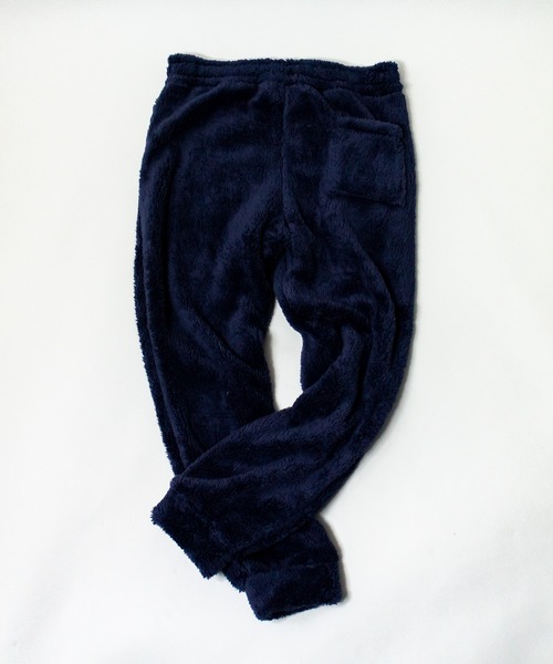 ADPOSION（アドポーション）の「【上下2点 セットアップ】シャギーボアパーカー / ロングパンツ（パーカー・メンズ・ベージュ/ネイビー/チャコールグレー/ブラック・LARGE/MEDIUM）」の14枚目の写真