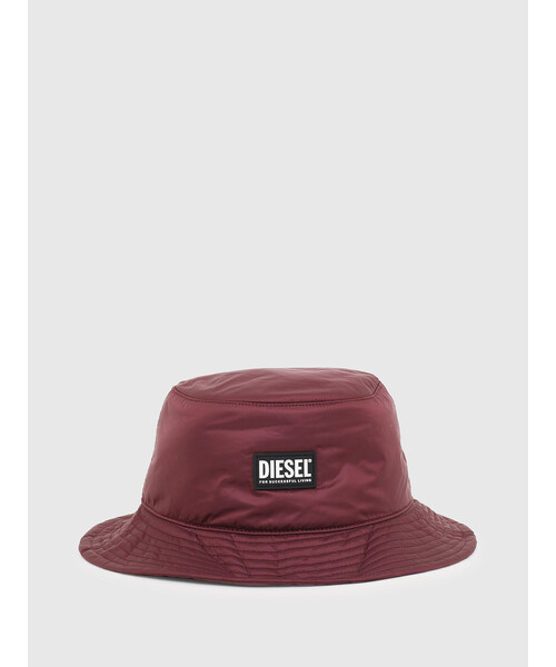 DIESEL（ディーゼル）の「メンズ ハット ナイロン素材 ユニセックス（ハット・メンズ・ブラック/パープル・02）」の5枚目の写真