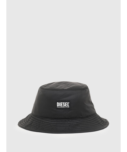 DIESEL（ディーゼル）の「メンズ ハット ナイロン素材 ユニセックス（ハット・メンズ・ブラック/パープル・02）」の8枚目の写真