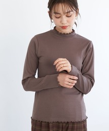 earth music&ecology | ハイネックメローリブ長袖プルオーバー ＊(Tシャツ/カットソー)