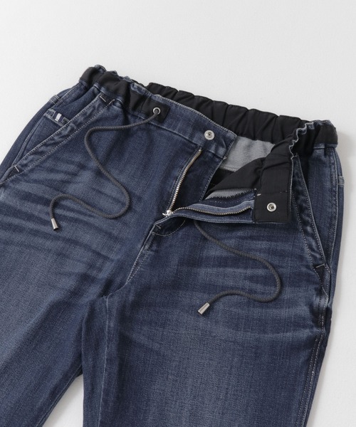 Moname（モナーム）の「Moname　EASY TAPERD DENIM（デニムパンツ・レディース・ブルー・X-SMALL/SMALL/MEDIUM）」の5枚目の写真