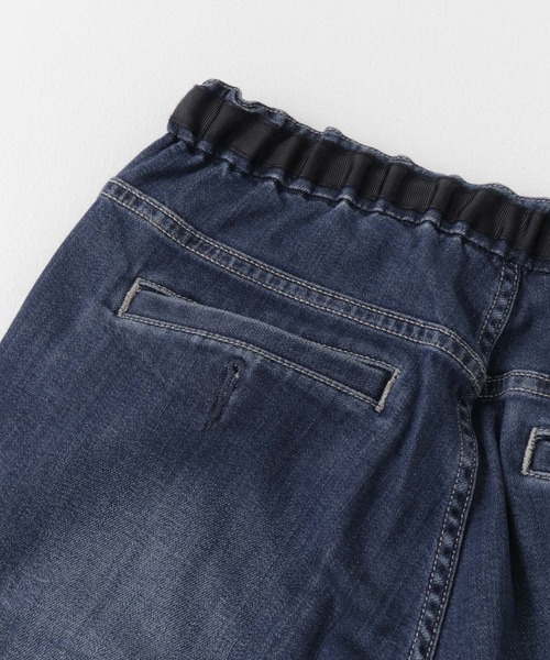 Moname（モナーム）の「Moname　EASY TAPERD DENIM（デニムパンツ・レディース・ブルー・X-SMALL/SMALL/MEDIUM）」の6枚目の写真