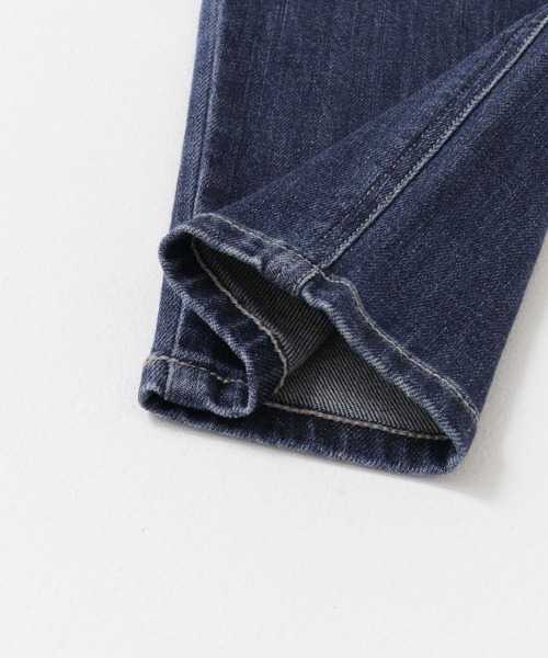 Moname（モナーム）の「Moname　EASY TAPERD DENIM（デニムパンツ・レディース・ブルー・X-SMALL/SMALL/MEDIUM）」の3枚目の写真
