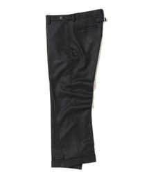 【ビームスの百名品】ウール フランネル アンクルカット アイビー トラウザーズ