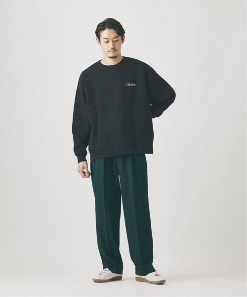 JOURNAL STANDARD（ジャーナルスタンダード）の「カラーポリエステル ２タック パンツ（スラックス・メンズ・マスタード/グリーン/ベージュ/ブラック系その他/パープル・MEDIUM/LARGE）」の20枚目の写真