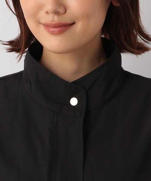 GLOBAL WORK（グローバルワーク）の「3WAYハッスイスタンドコート/218106（ミリタリージャケット・レディース・カーキ/オフホワイト/ブラック・FREE）」の14枚目の写真