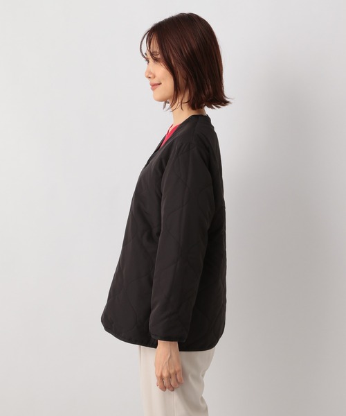 GLOBAL WORK（グローバルワーク）の「3WAYハッスイスタンドコート/218106（ミリタリージャケット・レディース・カーキ/オフホワイト/ブラック・FREE）」の22枚目の写真