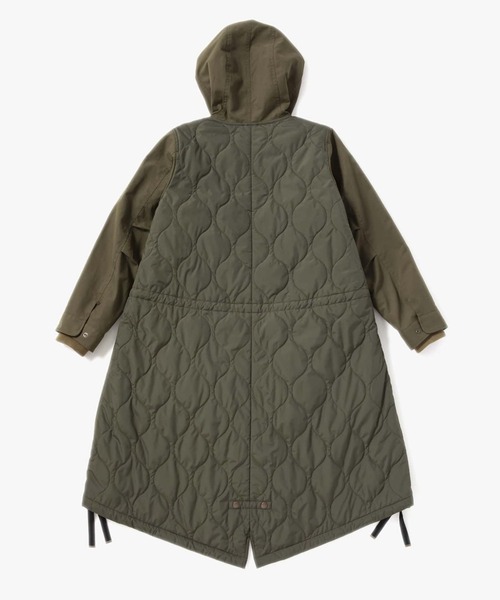 FRED PERRY（フレッドペリー）の「Mix Panel Fishtail Parka
