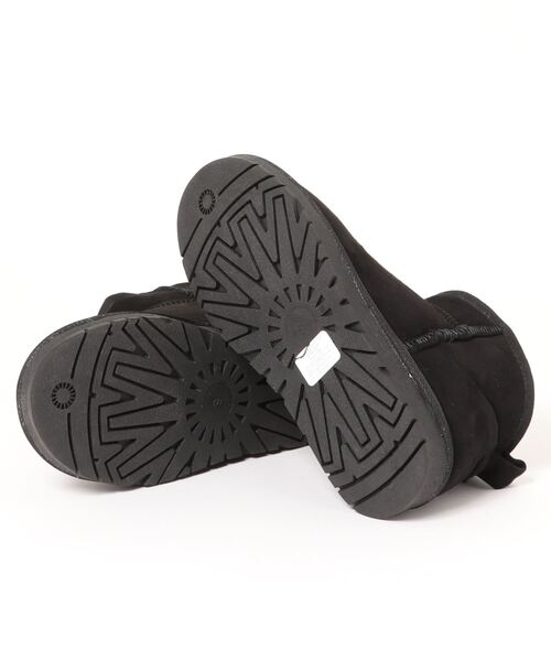 JELLY BEANS（ジェリービーンズ）の「アンクル丈ムートンブーツ(214-40286)JELLY BEANS(ジェリービーンズ)（ブーツ・レディース・ブラック/ラベンダー/グレイッシュベージュ・S/M/L）」の13枚目の写真