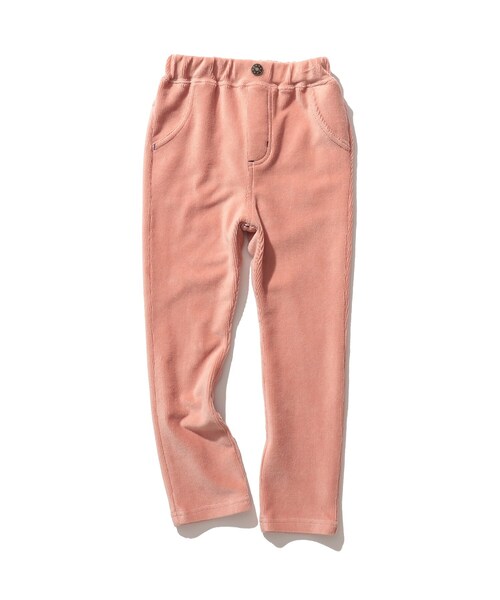 SHOO・LA・RUE（シューラルー）の「◆【90-120cm】カットコールパンツ（その他パンツ・キッズ・ライトグリーン/ベビーピンク/サンドベージュ/ボルドー/ネイビー/マスタード・10/11/12/09）」の5枚目の写真