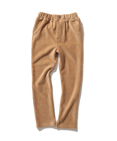 SHOO・LA・RUE（シューラルー）の「◆【90-120cm】カットコールパンツ（その他パンツ・キッズ・ライトグリーン/ベビーピンク/サンドベージュ/ボルドー/ネイビー/マスタード・10/11/12/09）」の2枚目の写真