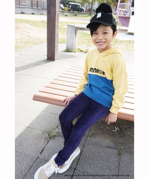 SHOO・LA・RUE（シューラルー）の「◆【90-120cm】カットコールパンツ（その他パンツ・キッズ・ライトグリーン/ベビーピンク/サンドベージュ/ボルドー/ネイビー/マスタード・10/11/12/09）」の19枚目の写真