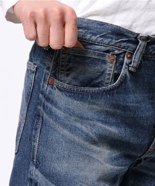 HUMAN MADE(ヒューマンメード)の「HUMAN MADE / DENIM PANTS #013(HM9-P-003)(デニムパンツ・メンズ・インディゴブルー・MEDIUM/LARGE/SMALL)」の17枚目の写真