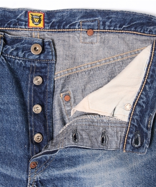 HUMAN MADE(ヒューマンメード)の「HUMAN MADE / DENIM PANTS #013(HM9-P-003)(デニムパンツ・メンズ・インディゴブルー・MEDIUM/LARGE/SMALL)」の16枚目の写真