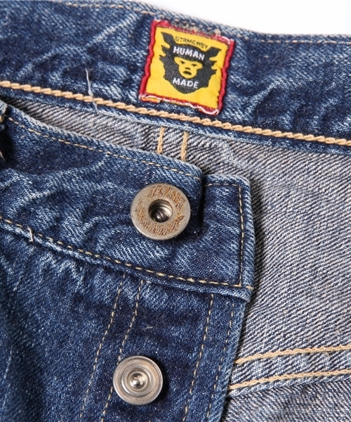 HUMAN MADE(ヒューマンメード)の「HUMAN MADE / DENIM PANTS #013(HM9-P-003)(デニムパンツ・メンズ・インディゴブルー・MEDIUM/LARGE/SMALL)」の10枚目の写真