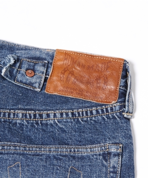 HUMAN MADE(ヒューマンメード)の「HUMAN MADE / DENIM PANTS #013(HM9-P-003)(デニムパンツ・メンズ・インディゴブルー・MEDIUM/LARGE/SMALL)」の6枚目の写真