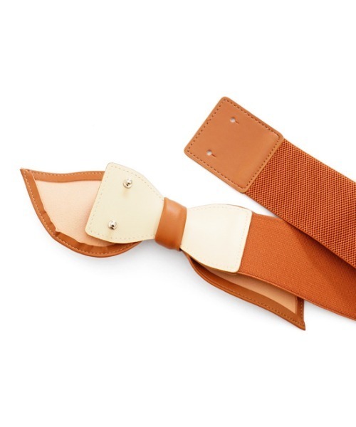 flower（フラワー）の「ウエストリボンベルト（ベルト・レディース・ダークブラウン/ブラウン・FREE）」の17枚目の写真