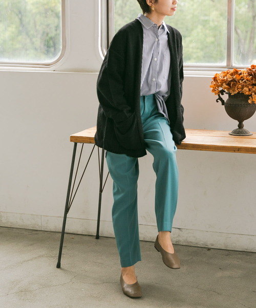 URBAN RESEARCH(アーバンリサーチ)の「YAK100 ミディ丈カーディガン(カーディガン/ボレロ・レディース・ブラック/ブラウン/モカ・FREE)」の14枚目の写真