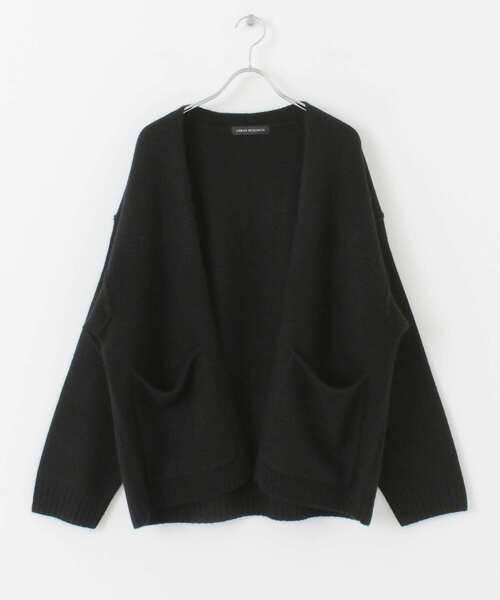 URBAN RESEARCH(アーバンリサーチ)の「YAK100 ミディ丈カーディガン(カーディガン/ボレロ・レディース・ブラック/ブラウン/モカ・FREE)」の4枚目の写真