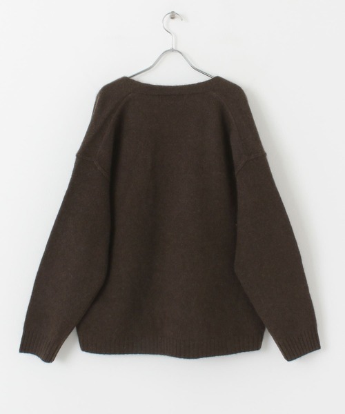 URBAN RESEARCH(アーバンリサーチ)の「YAK100 ミディ丈カーディガン(カーディガン/ボレロ・レディース・ブラック/ブラウン/モカ・FREE)」の7枚目の写真