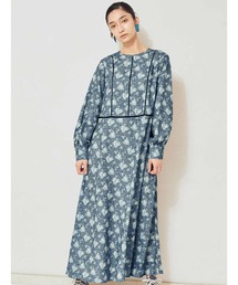 MEDE19F　ミュルーズモダン〈「ミュルーズ染織美術館」アーカイブコレクション〉ヴィンテージパターンプリントワンピース