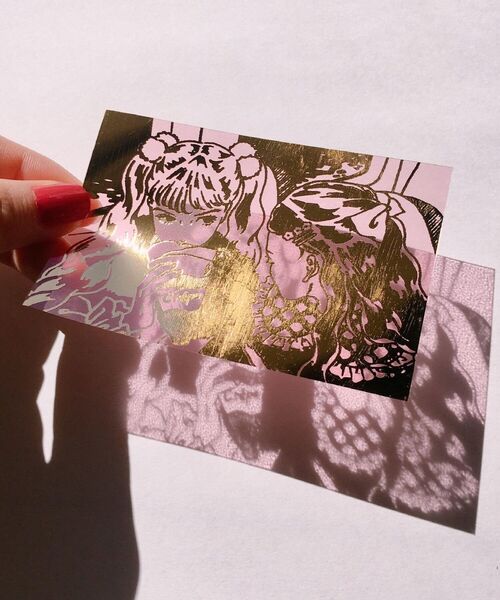 鱗片堂 × 須藤はる奈 / クレープ（ステッカー/テープ）｜TOKYO