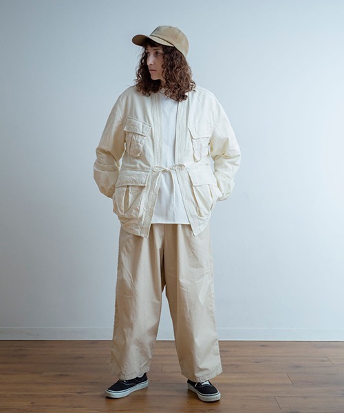 Universal Style Wear(ユニバーサルスタイルウェア)の「Universal Style Wear ファティーグ ちゃんちゃんこ(その他アウター・メンズ・ネイビー/オフホワイト/カーキ/ブラック・MEDIUM/X-LARGE/LARGE)」の14枚目の写真
