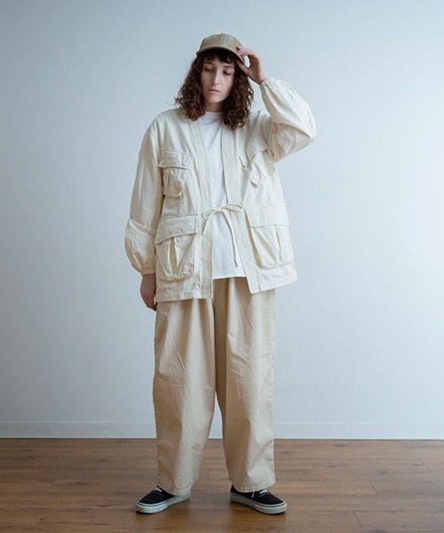 Universal Style Wear(ユニバーサルスタイルウェア)の「Universal Style Wear ファティーグ ちゃんちゃんこ(その他アウター・メンズ・ネイビー/オフホワイト/カーキ/ブラック・MEDIUM/X-LARGE/LARGE)」の15枚目の写真