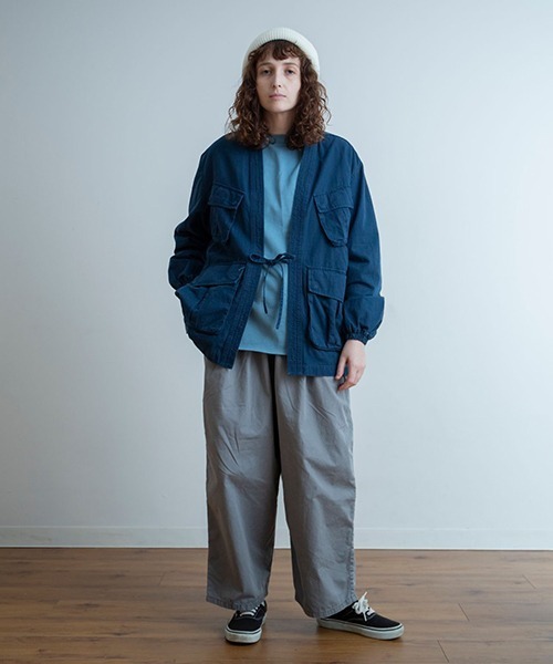 Universal Style Wear(ユニバーサルスタイルウェア)の「Universal Style Wear ファティーグ ちゃんちゃんこ(その他アウター・メンズ・ネイビー/オフホワイト/カーキ/ブラック・MEDIUM/X-LARGE/LARGE)」の20枚目の写真
