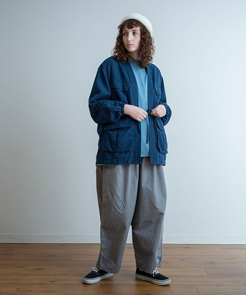 Universal Style Wear(ユニバーサルスタイルウェア)の「Universal Style Wear ファティーグ ちゃんちゃんこ(その他アウター・メンズ・ネイビー/オフホワイト/カーキ/ブラック・MEDIUM/X-LARGE/LARGE)」の21枚目の写真