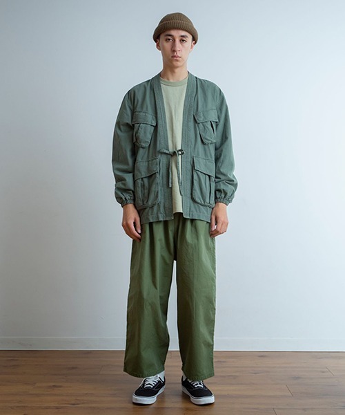 Universal Style Wear(ユニバーサルスタイルウェア)の「Universal Style Wear ファティーグ ちゃんちゃんこ(その他アウター・メンズ・ネイビー/オフホワイト/カーキ/ブラック・MEDIUM/X-LARGE/LARGE)」の18枚目の写真