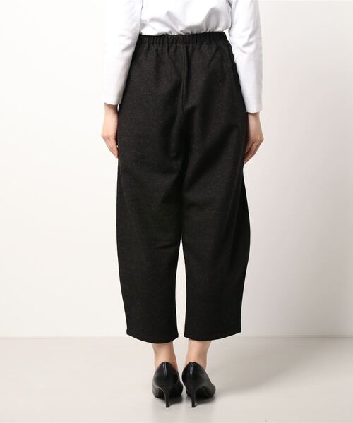 apuntob(アプントビー)の「【apuntob】ウールフランネルパンツ WOMEN(その他パンツ・レディース・ブラック・2)」の3枚目の写真