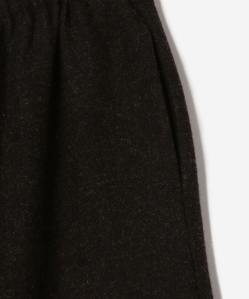 apuntob(アプントビー)の「【apuntob】ウールフランネルパンツ WOMEN(その他パンツ・レディース・ブラック・2)」の14枚目の写真