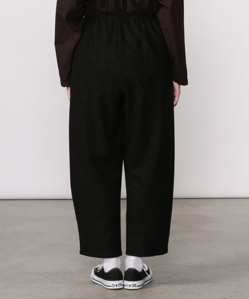 apuntob(アプントビー)の「【apuntob】ウールフランネルパンツ WOMEN(その他パンツ・レディース・ブラック・2)」の9枚目の写真