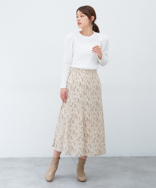 Honeys(ハニーズ)の「パワショルトップス(Tシャツ/カットソー・レディース・ホワイト/ブラック/イエロー系その他・S/M/L)」の4枚目の写真