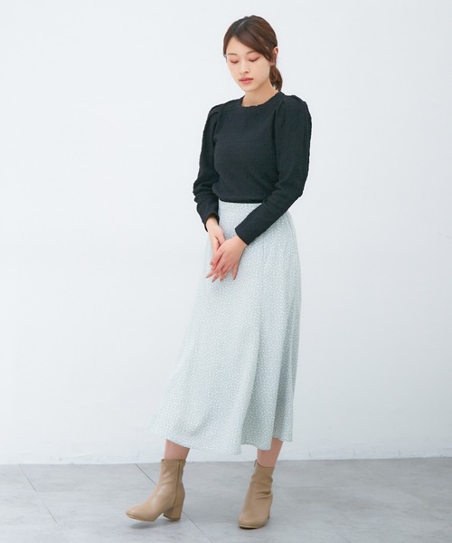 Honeys(ハニーズ)の「パワショルトップス(Tシャツ/カットソー・レディース・ホワイト/ブラック/イエロー系その他・S/M/L)」の7枚目の写真