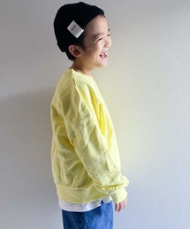 CIAOPANIC TYPY | 【KIDS】配色ステッチスウェットプルオーバー(スウェット)