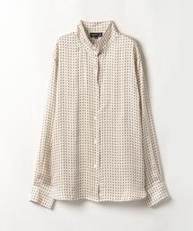 agnes b.（アニエスベー）の「ICG7 CHEMISE ジオメトリックシャツ（シャツ/ブラウス）」