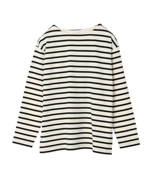 ✿α様❤️11点☘️T15056☘️AMERICANHOLIC ボーダーカットソー L セール】5分袖ボーダーカットプルオーバー1（Tシャツ/カットソー