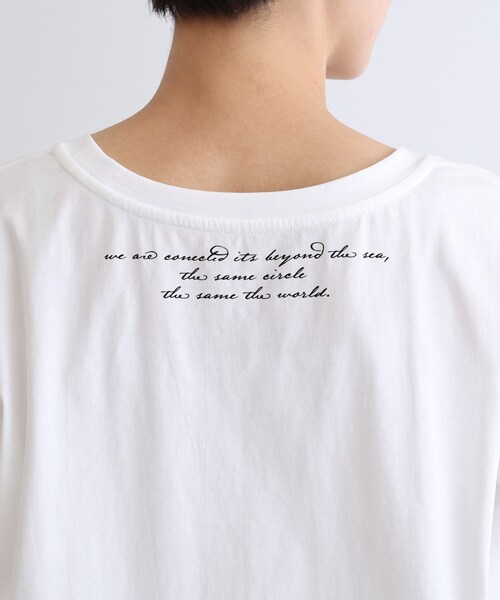 INDIVI(インディヴィ)の「◆フォトプリント ロンT(Tシャツ/カットソー・レディース・ホワイト・38/34/05/15 /13/19)」の11枚目の写真