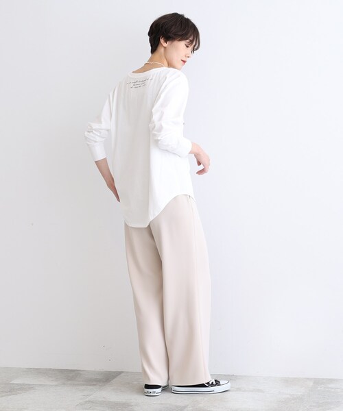 INDIVI(インディヴィ)の「◆フォトプリント ロンT(Tシャツ/カットソー・レディース・ホワイト・38/34/05/15 /13/19)」の18枚目の写真