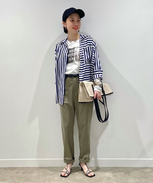 INDIVI(インディヴィ)の「◆フォトプリント ロンT(Tシャツ/カットソー・レディース・ホワイト・38/34/05/15 /13/19)」の5枚目の写真