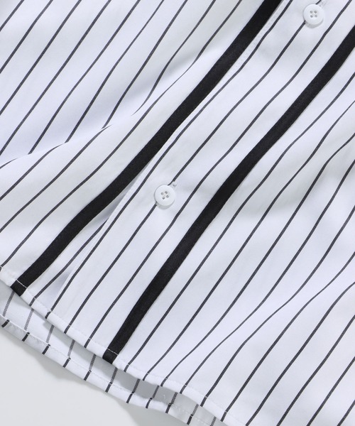 BEN DAVIS（ベンデイビス）の「【BEN DAVIS(ベンデイビス)】BEN'S  SLUGGER SHIRT / ベンズ ベースボール シャツ（シャツ/ブラウス・メンズ・ブラック/ダークグリーン/その他1/その他2・MEDIUM/LARGE/X-LARGE）」の18枚目の写真