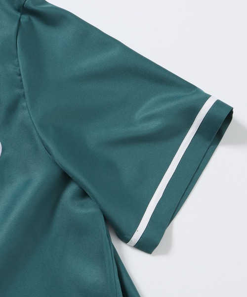 BEN DAVIS（ベンデイビス）の「【BEN DAVIS(ベンデイビス)】BEN'S  SLUGGER SHIRT / ベンズ ベースボール シャツ（シャツ/ブラウス・メンズ・ブラック/ダークグリーン/その他1/その他2・MEDIUM/LARGE/X-LARGE）」の22枚目の写真