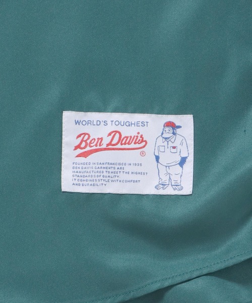 BEN DAVIS（ベンデイビス）の「【BEN DAVIS(ベンデイビス)】BEN'S  SLUGGER SHIRT / ベンズ ベースボール シャツ（シャツ/ブラウス・メンズ・ブラック/ダークグリーン/その他1/その他2・MEDIUM/LARGE/X-LARGE）」の21枚目の写真
