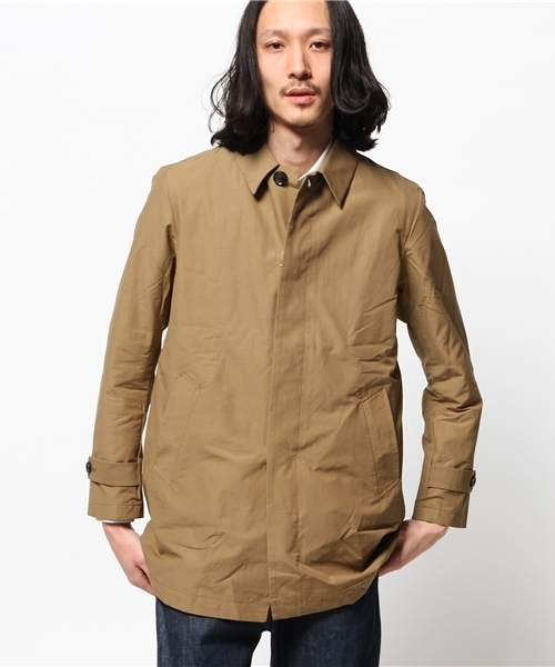 OUTLET(アウトレット)の「【CIAOPANIC TYPY】64クロス2WAYステンカラーコート(ステンカラーコート・メンズ・ベージュ/カーキ/ネイビー・MEDIUM/LARGE)」の1枚目の写真