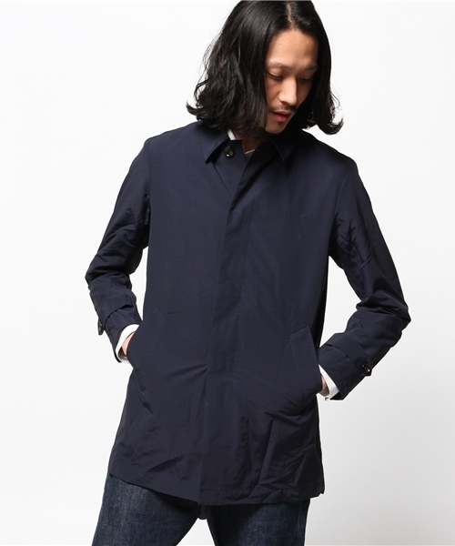 OUTLET(アウトレット)の「【CIAOPANIC TYPY】64クロス2WAYステンカラーコート(ステンカラーコート・メンズ・ベージュ/カーキ/ネイビー・MEDIUM/LARGE)」の3枚目の写真