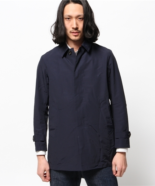OUTLET(アウトレット)の「【CIAOPANIC TYPY】64クロス2WAYステンカラーコート(ステンカラーコート・メンズ・ベージュ/カーキ/ネイビー・MEDIUM/LARGE)」の4枚目の写真
