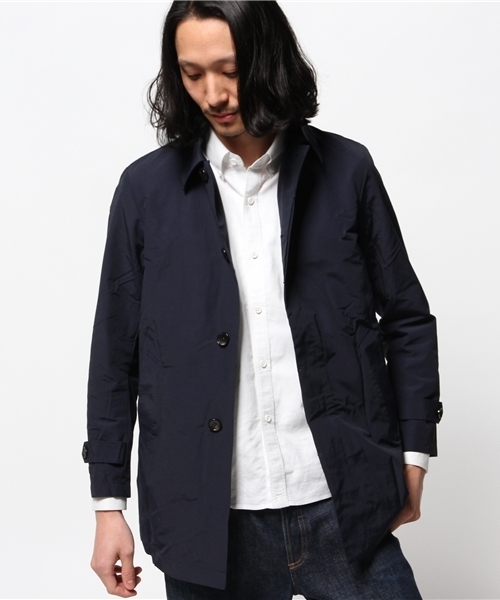 OUTLET(アウトレット)の「【CIAOPANIC TYPY】64クロス2WAYステンカラーコート(ステンカラーコート・メンズ・ベージュ/カーキ/ネイビー・MEDIUM/LARGE)」の7枚目の写真